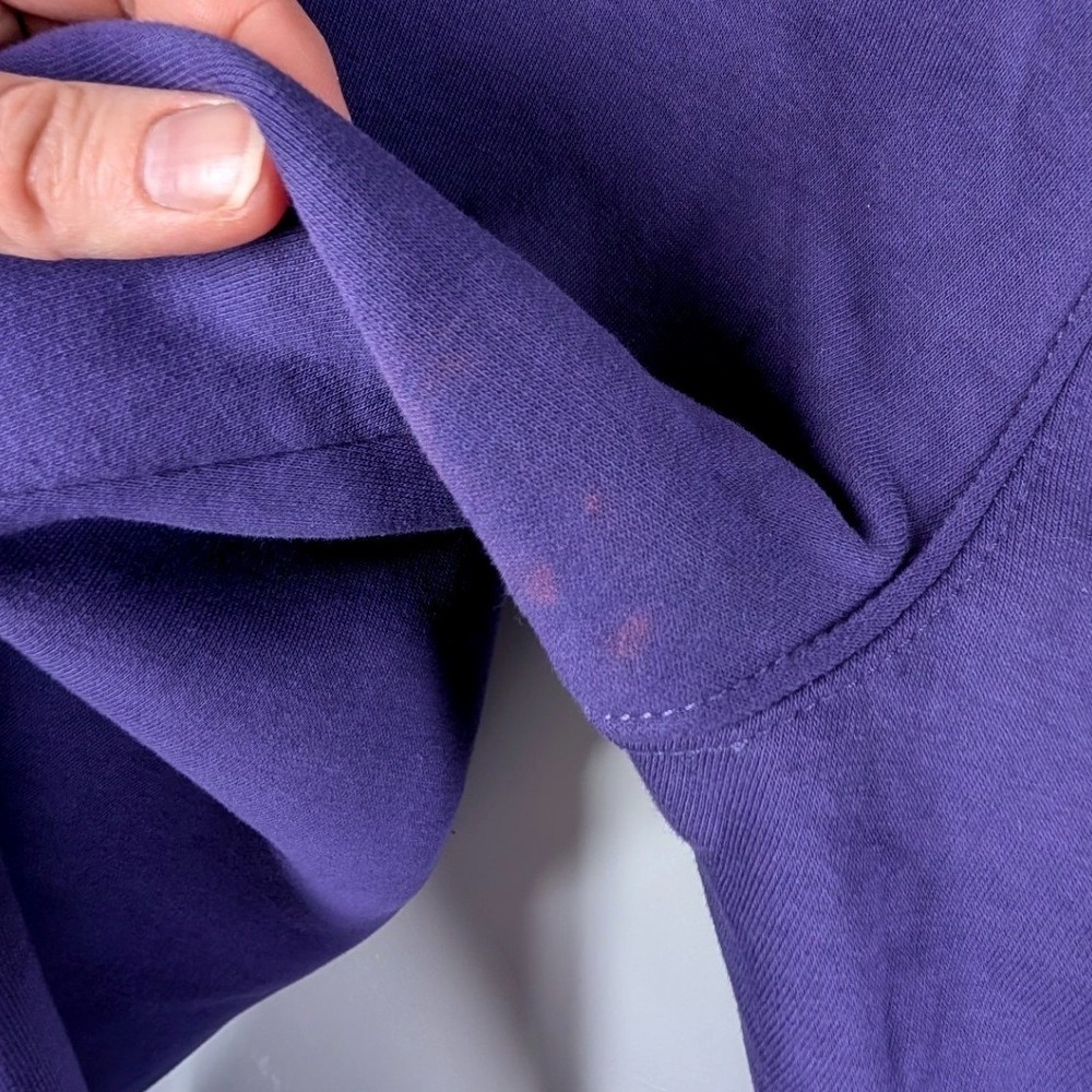 Fox Unisex Live Purple Drawstring Jogger Sweatpants Long Size 3 LW15-6100 NEW - Picture 8 of 8
